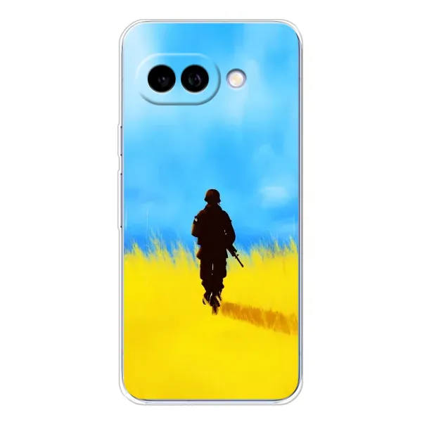 Чехол с рисунком «Солдат в поле» для Google Pixel 9A Чехол с рисунком «Солдат в поле» для Google Pixel 9A