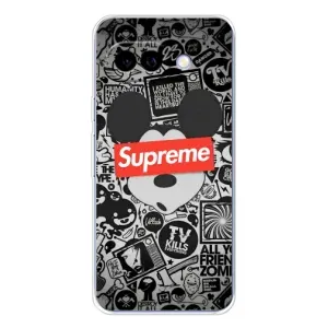 Чехол с Брендами одежды на Пиксель 9А (Supreme Маус)