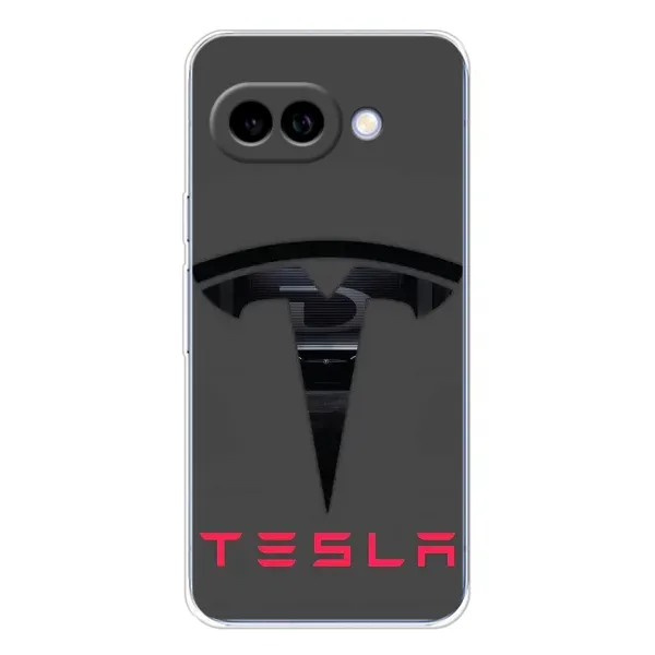 Чехол с рисунком «Logo TESLA» для Google Pixel 9A Чехол с рисунком «Logo TESLA» для Google Pixel 9A