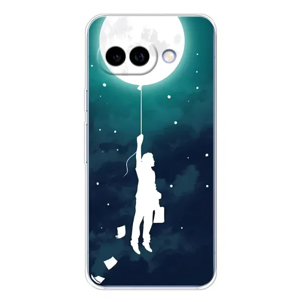 Чехол с рисунком «To The moon» для Google Pixel 9A Чехол с рисунком «To The moon» для Google Pixel 9A