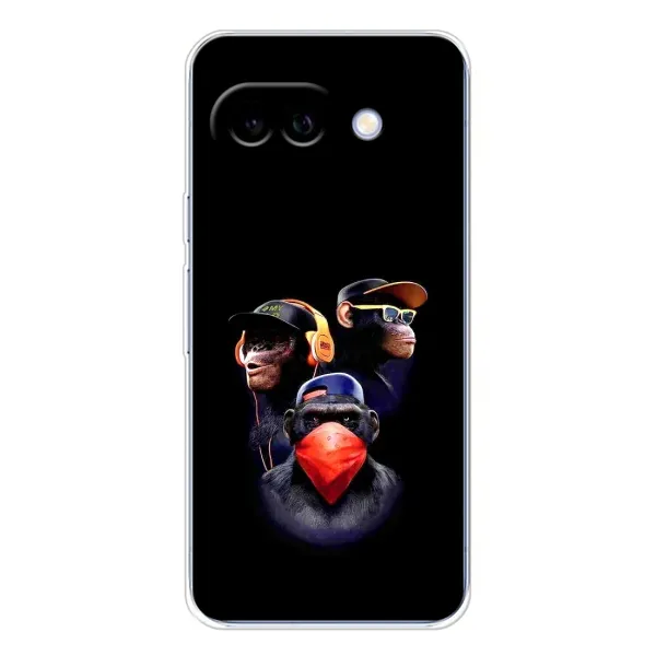 Чохол з малюнком «Три обізяни» для Google Pixel 9A