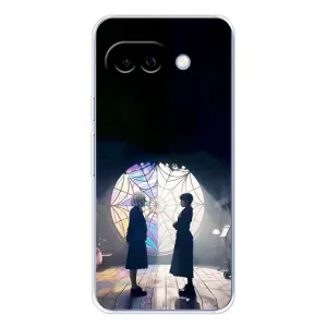 Чехол с рисунком «Уэнсдей и Энди» для Google Pixel 9A