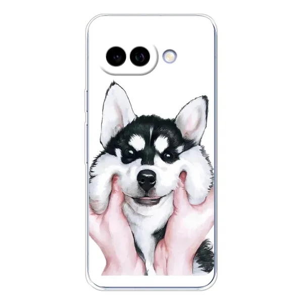 Чехол с рисунком «Собака Хаски» для Google Pixel 9A Чехол с рисунком «Собака Хаски» для Google Pixel 9A