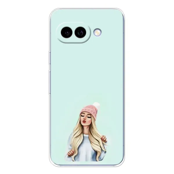 Чехол с рисунком «В шапке» для Google Pixel 9A Чехол с рисунком «В шапке» для Google Pixel 9A