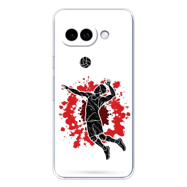 Чехол с рисунком «Волейболист» для Google Pixel 9A Чехол с рисунком «Волейболист» для Google Pixel 9A