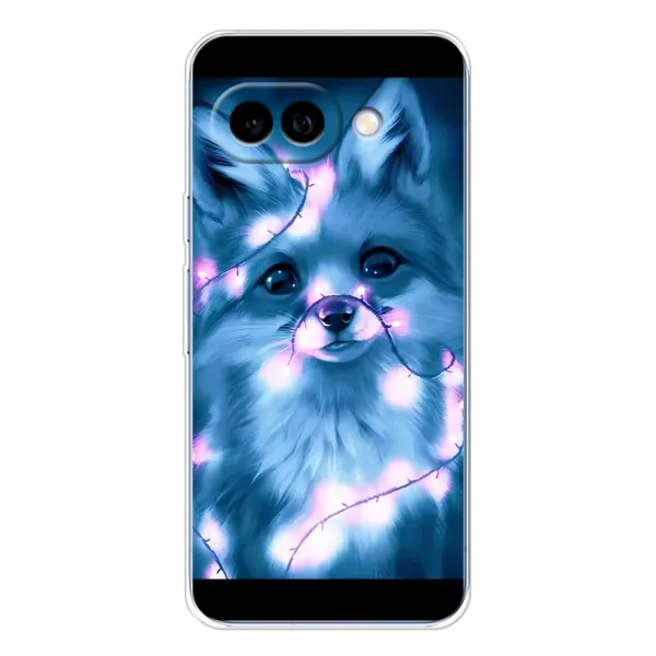 Чехол с рисунком «Яркая Лиса» для Google Pixel 9A Чехол с рисунком «Яркая Лиса» для Google Pixel 9A