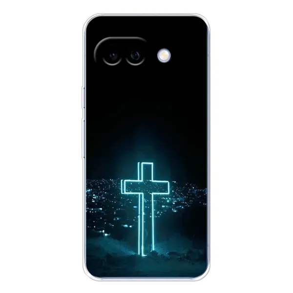 Чехол с рисунком «Яркий Крест» для Google Pixel 9A