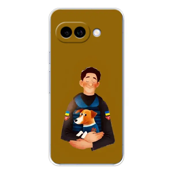 Чехол с рисунком «ЗСУ Патрон» для Google Pixel 9A