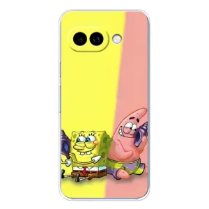 Чехлы с Патриком на Google Pixel 9A (Звонок)