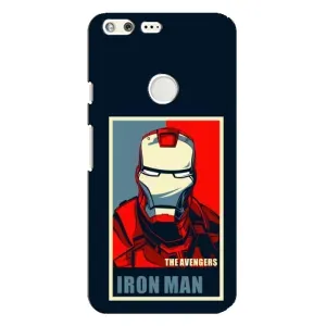 Чехол Супергерой Железный человек на Google Pixel XL (Art Iron man)