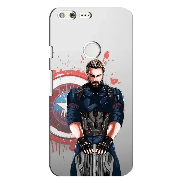 Чехол с рисунком «Арт капитан» для Google Pixel XL