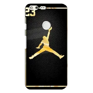Силиконовый Чехол Nike Air Jordan на Гугл Пиксель ХЛ (Джордан 23)