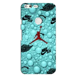 Силиконовый Чехол Nike Air Jordan на Гугл Пиксель ХЛ (Джордан Найк)