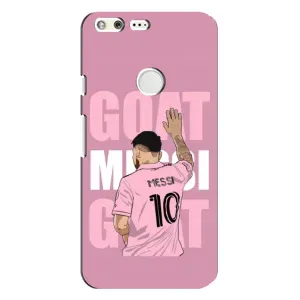 Чехлы Лео Месси в Майами на Google Pixel XL (GOAT MESSI)