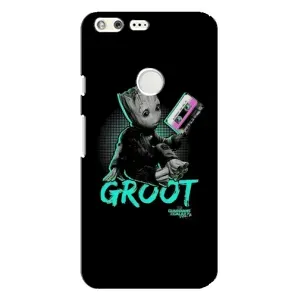 Чехол Супергерои Марвел на Гугл Пиксель ХЛ (Groot)