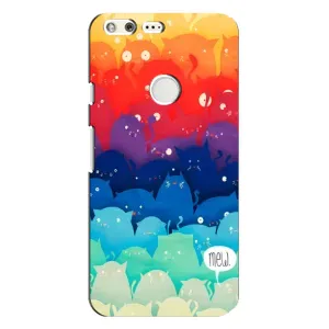 Силіконовий чохол з котиком для Google Pixel XL (Mew)