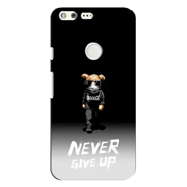 Чехол с рисунком «Never» для Google Pixel XL Чехол с рисунком «Never» для Google Pixel XL
