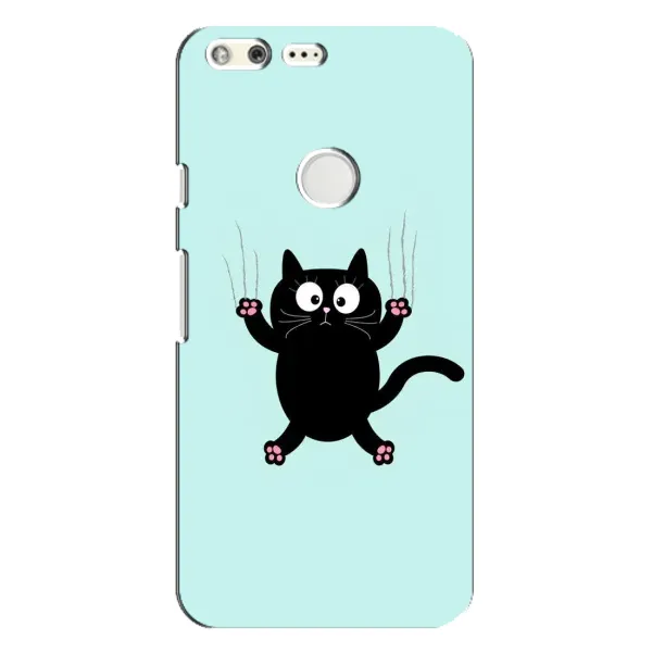 Чехол с рисунком «Падающий кот» для Google Pixel XL Чехол с рисунком «Падающий кот» для Google Pixel XL