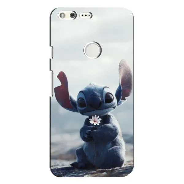 Чехол с рисунком «Стич с цветочком» для Google Pixel XL Чехол с рисунком «Стич с цветочком» для Google Pixel XL