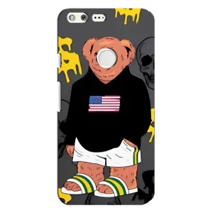 Чехлы Мишка Тедди для Гугл Пиксель ХЛ (Teddy USA)