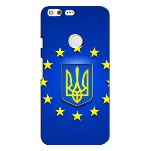 Чехол с Украинской символикой на Гугл Пиксель ХЛ (Украина это Европа)
