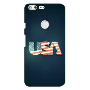 Чехол Флаг USA для Google Pixel XL (USA)