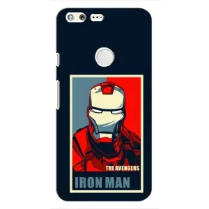 Чехол Супергерой Железный человек на Google Pixel (Art Iron man)