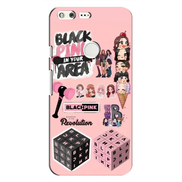 Чохол з малюнком «BLACK PINK колаж» для Google Pixel