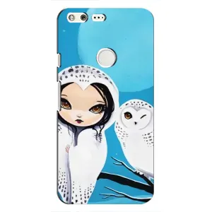 Чехлы с принтом СОВЫ для Google Pixel (Девочка Сова)