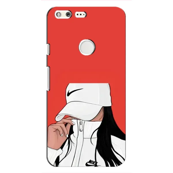 Чехол с рисунком «Девушка Nike» для Google Pixel