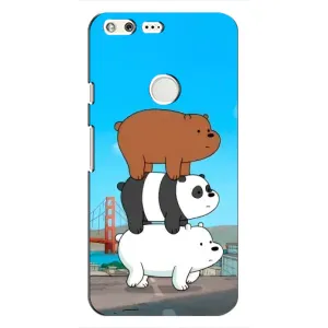 Чехлы с Пандами на Google Pixel (Друзья)