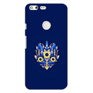 Чехол с картинкой (Патриотический ГЕРБ) на Google Pixel (герб)