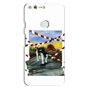 Чехол с принтом Собаки Патрон для Google Pixel (Храбрый Патрон)