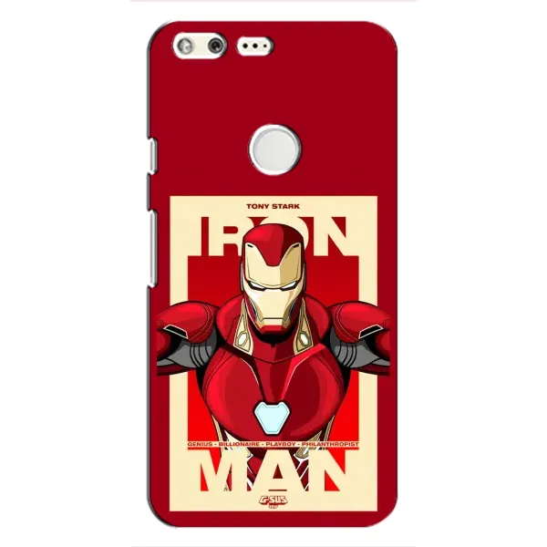Чехол с рисунком «Iron man» для Google Pixel