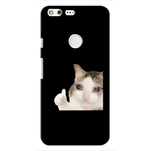 Чехол с рисунком «Кот в слезах» для Google Pixel