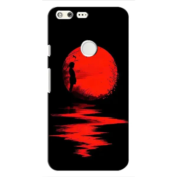 Чехол с рисунком «Красный Закат» для Google Pixel