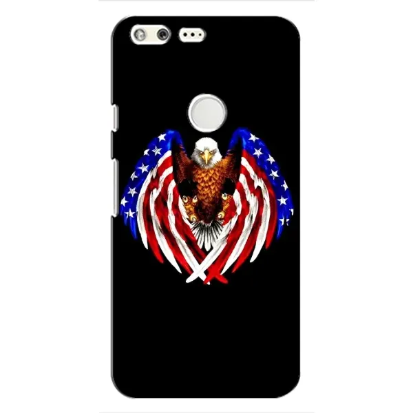 Чехол с рисунком «Крылья США» для Google Pixel