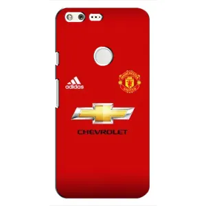 Силиконовые Чехлы принт Футбол на Google Pixel (Man United)