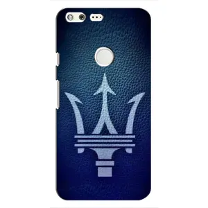 Чехлы с тематикой "Крутые машины" на Google Pixel (Лого Maserati)