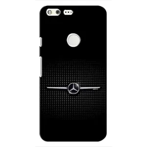 Силиконовый бампер с картинкой машины на Google Pixel (Mercedes)