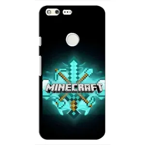 Чехол майнкрафт для Google Pixel (MineCraft 2)