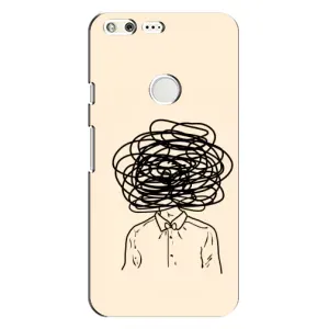 Чехол с рисунком «Мысли» для Google Pixel