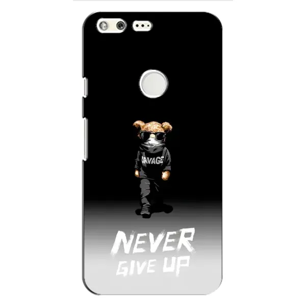 Чехол с рисунком «Never» для Google Pixel Чехол с рисунком «Never» для Google Pixel