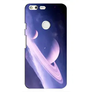 Чехлы КОСМОС для Google Pixel (Планета в космосе)