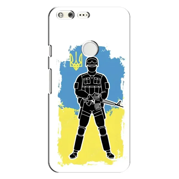 Чехол с рисунком «Солдат Украины» для Google Pixel Чехол с рисунком «Солдат Украины» для Google Pixel