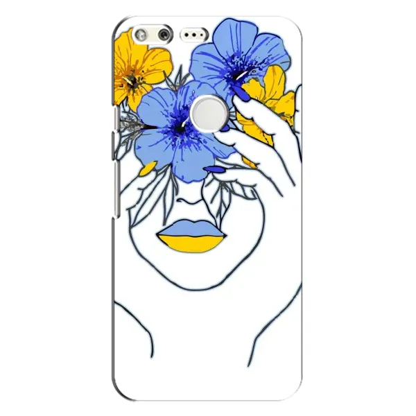 Чехол с рисунком «Украинка на всю голову» для Google Pixel