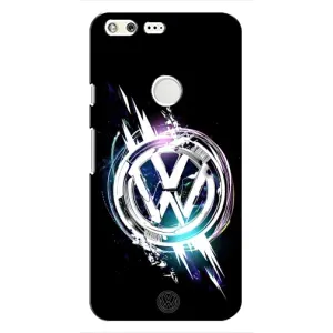 Чехол "Фольксваген" для Google Pixel (Volkswagen на черном)