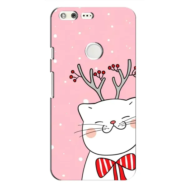 Чехол с рисунком «Зимний кот» для Google Pixel Чехол с рисунком «Зимний кот» для Google Pixel