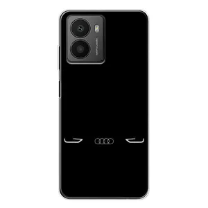 Силиконовый бампер с картинкой машины на HMD Fusion (Силует Audi)