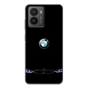 Силиконовый бампер с картинкой машины на HMD Fusion (Черный BMW)